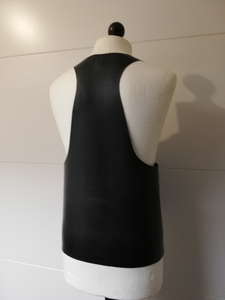 Latex Basic - Muskelshirt "Nippelshow"